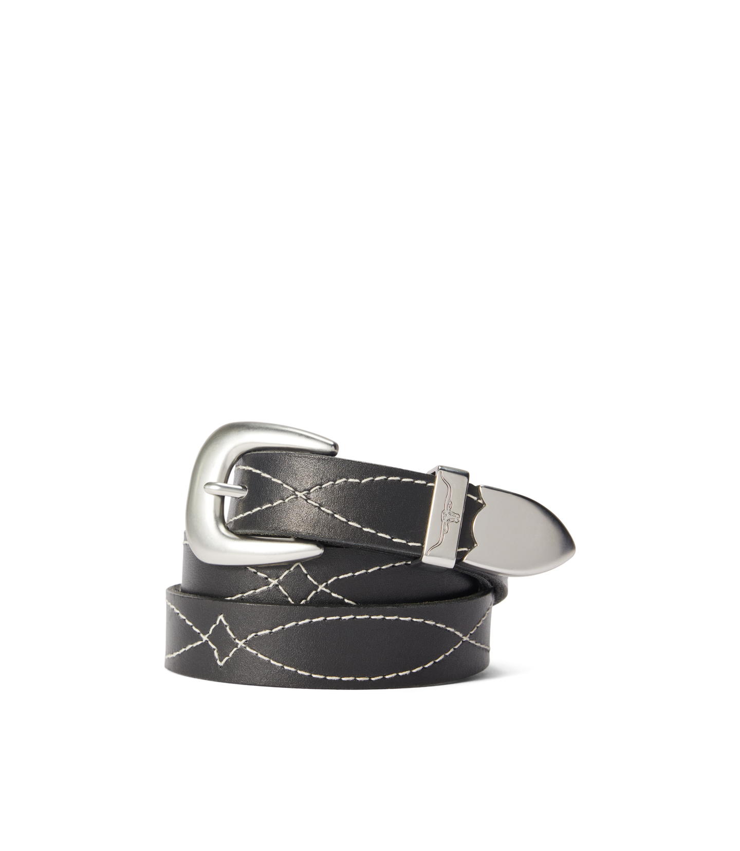 R.M.Williams - Cate Stitched Belt - Black