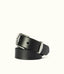 R.M.Williams - Cassidy Belt - Antique Silver Hardware - Black