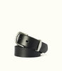 R.M.Williams - Cassidy Belt - Antique Silver Hardware - Black