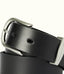 R.M.Williams - Cassidy Belt - Antique Silver Hardware - Black