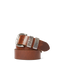 R.M.Williams - Drover Belt - Dark Bronze Hardware - Mid Brown