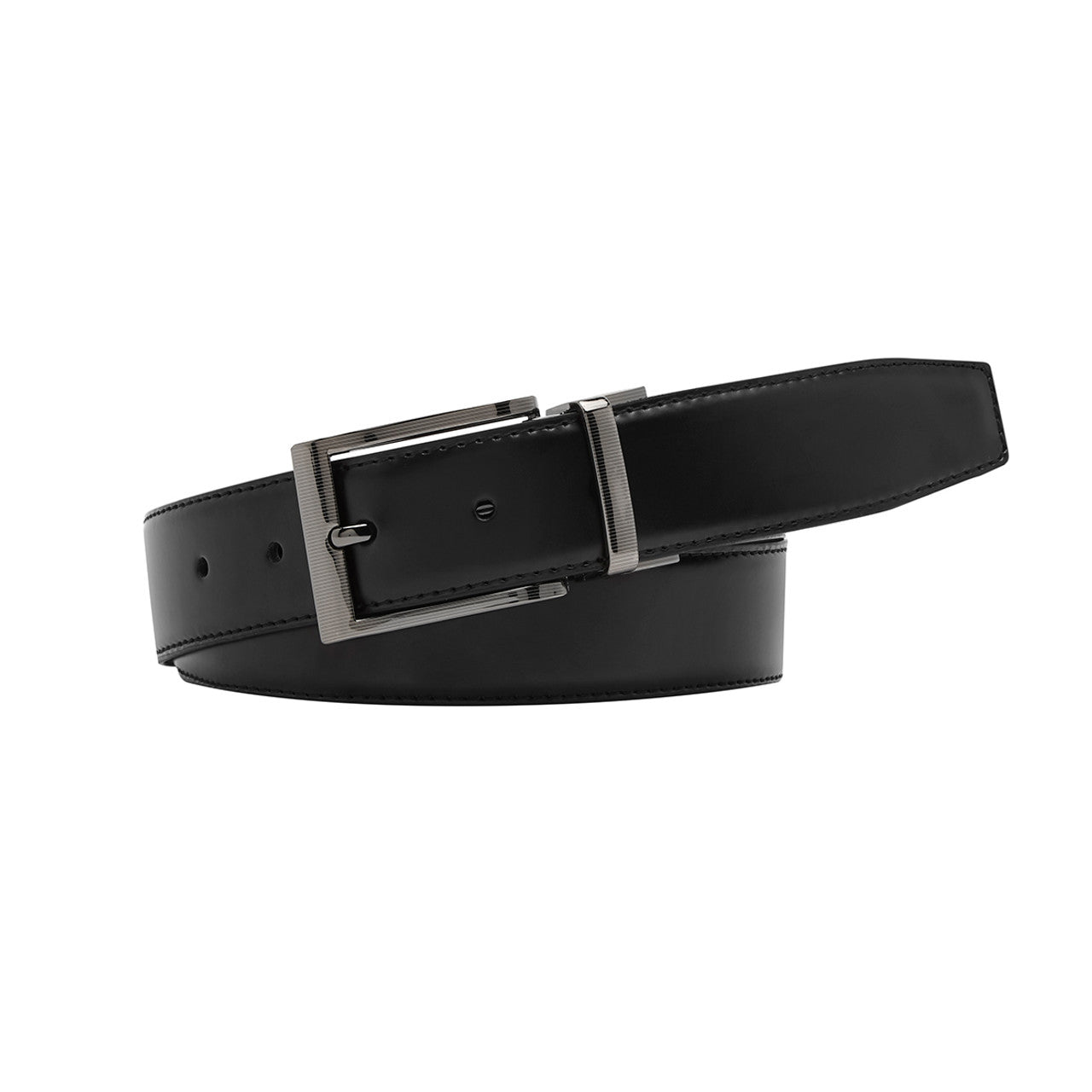 Buckle - Reversible Belt - Capital - Black Front, Tan Back
