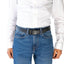 Buckle - Sierra - Full Grain Buffalo Belt - Black