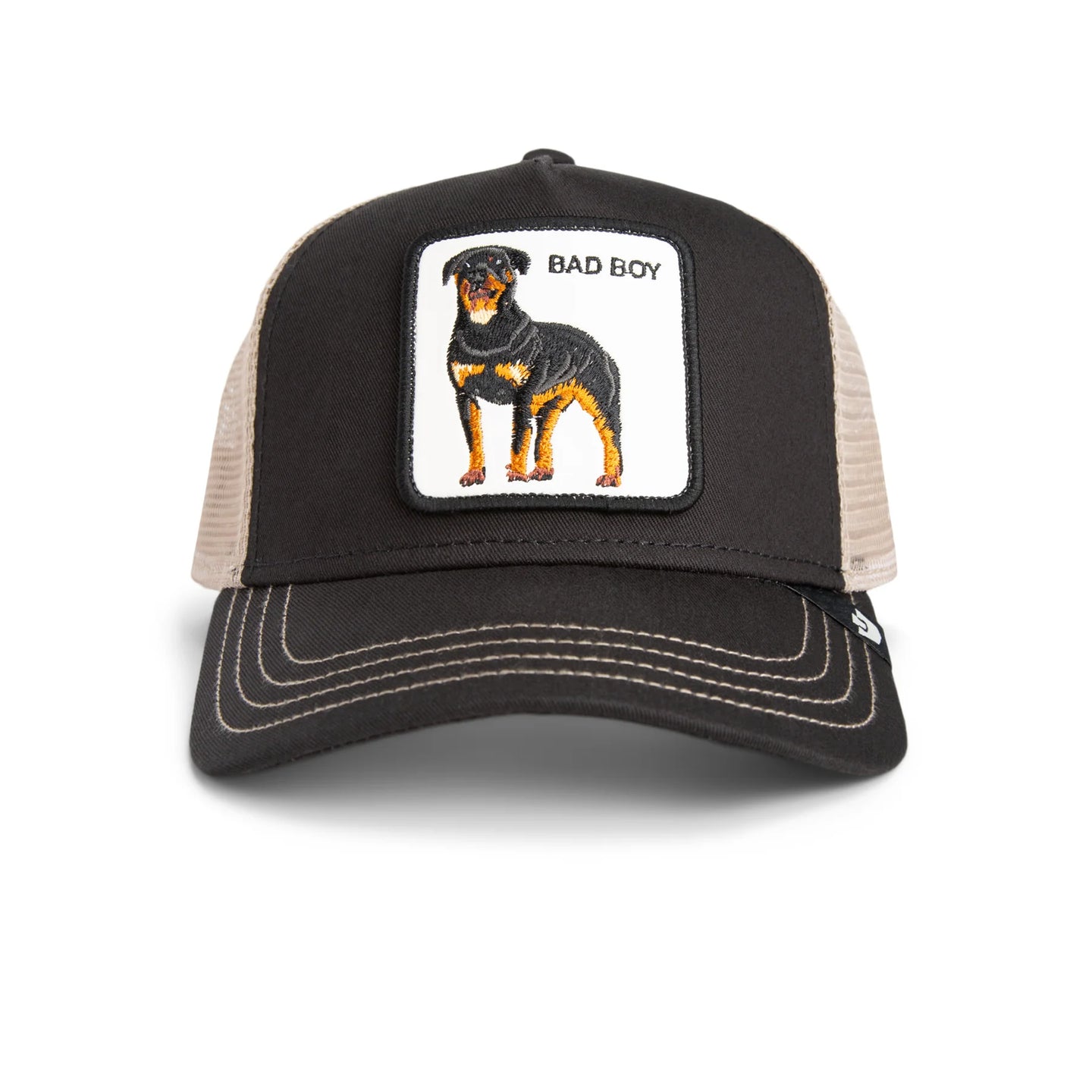 Goorin - Animal Trucker Cap - Bad Boy Rottie - Black & Stone