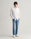GANT - Poplin Shirt - Banker Stripe - Light Blue