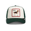 Goorin - Animal Trucker Cap - Beagle - Green & Cream