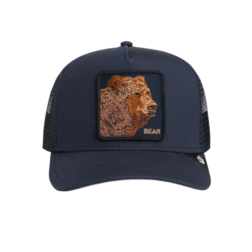 Goorin - Animal Trucker Cap - Bear - Edge (Navy)