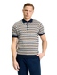 Ben Sherman - All Over Jacquard Knitted Polo - Dark Navy