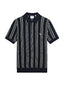 Ben Sherman - Candy Stripe Polo - Dark Navy