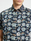 Ben Sherman - Floral Print Shirt - Black 