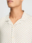 Ben Sherman - Geo Border Print Shirt - Sand