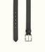 R.M.Williams - Berwick Belt - Nickel Roller Hardware - Black