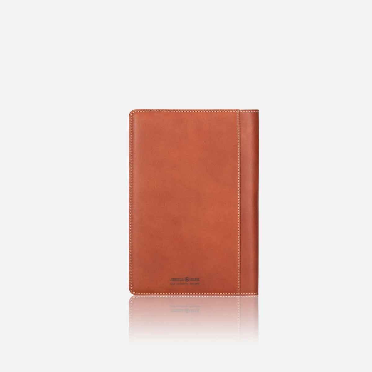 Jekyll and Hide - Leather A5 Notebook Cover - Tan | Mocha | Black | Lollipop - premium tan leather notebook cover