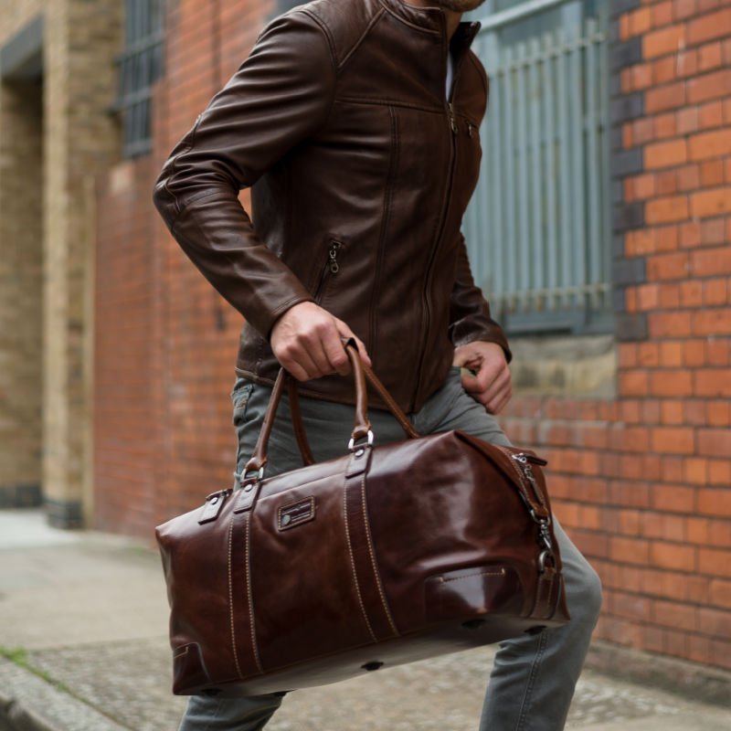 Jekyll and Hide - Cabin Weekender - Duffle - 50cm - Colt | Mocha - OVERSIZE PARCEL