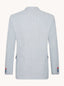 A Fish Named Fred - Linen Blazer - Stripe - Blue & White