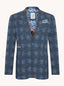 A Fish Named Fred - Big Check Blazer - Cobalt Blue