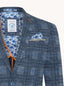 A Fish Named Fred - Big Check Blazer - Cobalt Blue