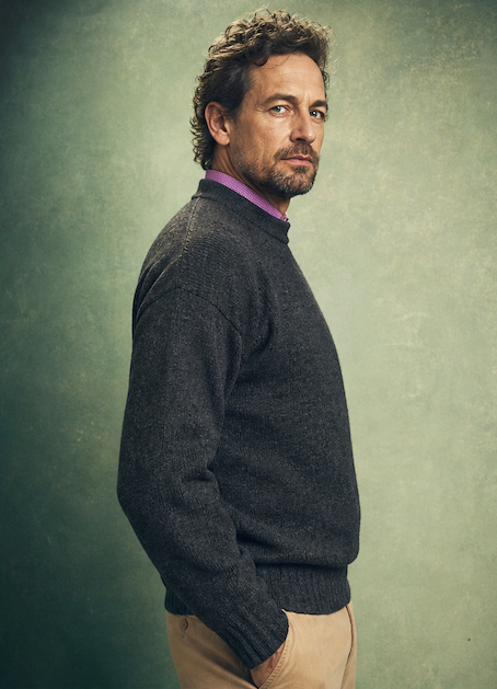 Ansett Clothing - Pure Wool Crew Neck Jumper - Charcoal