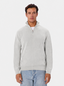 Industrie - The New England Zip Neck Knit - Snow