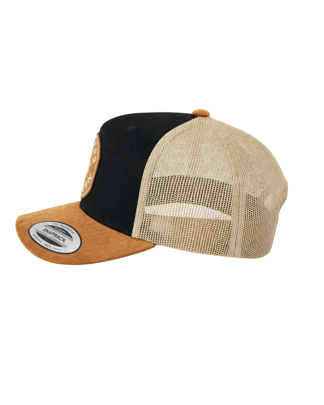 Ringers Western - Outback Hide Roadhouse Trucker Cap - Black/Dusty Blue