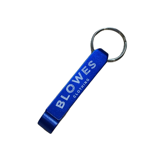 Blowes Clothing - Bottle Opener Keyring - Blue
