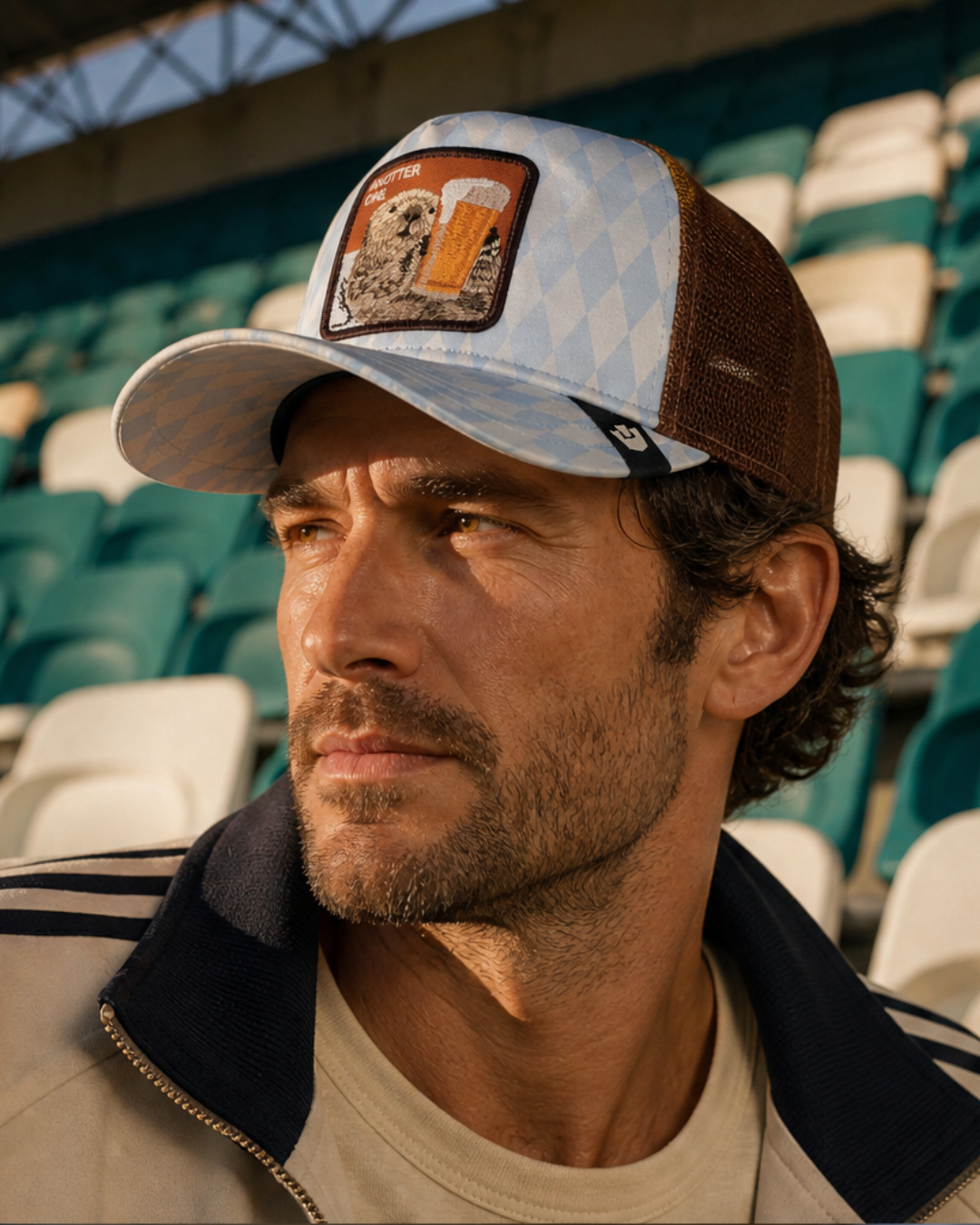 Goorin - Animal Trucker Cap - Another One - Brown/Light Blue