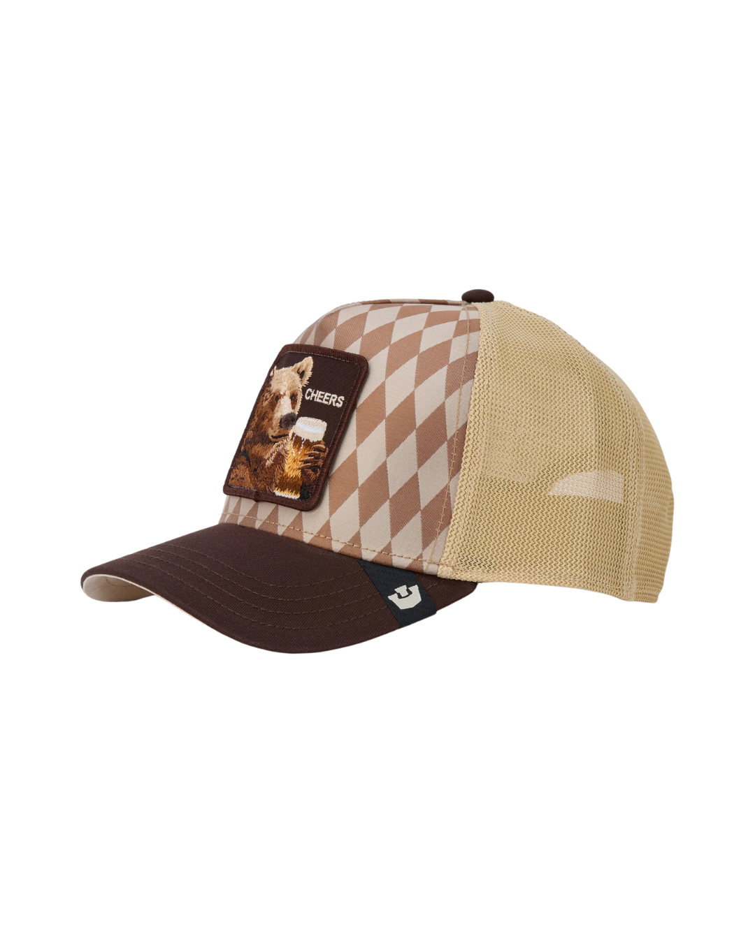 Goorin - Animal Trucker Cap - Cheers - Brown/Beige