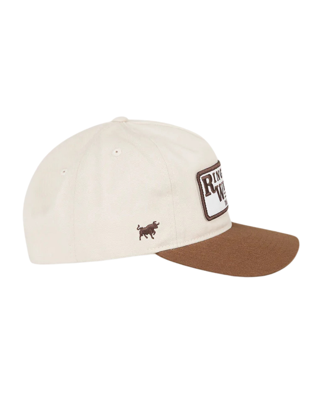 Ringers Western - The Original Roadhouse Trucker Cap - Military/Off White/ Bone