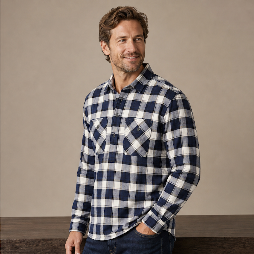 Blue, Navy,&nbsp; White Check
