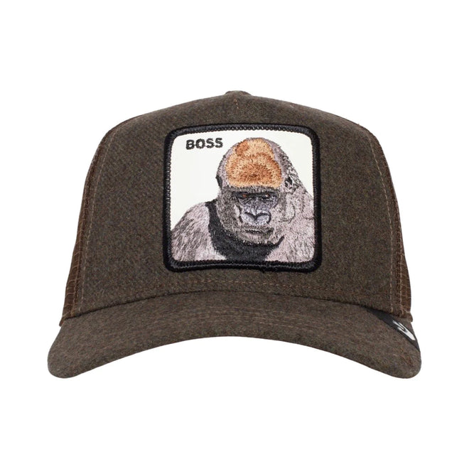 Animal Trucker Cap - Boss - Brown