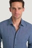 M.J. Bale - Bradfield Linen Shirt - Coastal Indigo