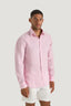 M.J. Bale - Bradfield Linen Shirt - Pink