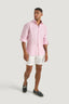 M.J. Bale - Bradfield Linen Shirt - Pink