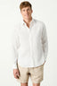 M.J. Bale - Bradfield Linen Shirt - White