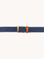 A Fish Named Fred - Braided Stretch Belt - Cobalt