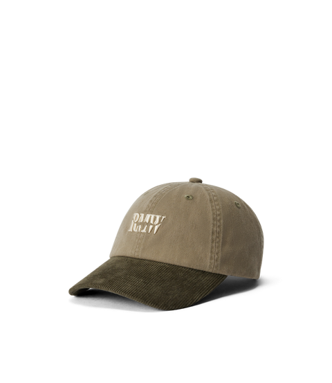 R.M.Williams - Branded Twill Cord Cap - Khaki