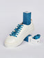Sliwils - Bright Blue Shiny Shoelaces