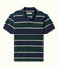 R.M.Williams - Bright Polo - Stripe - Navy/Green/Cream
