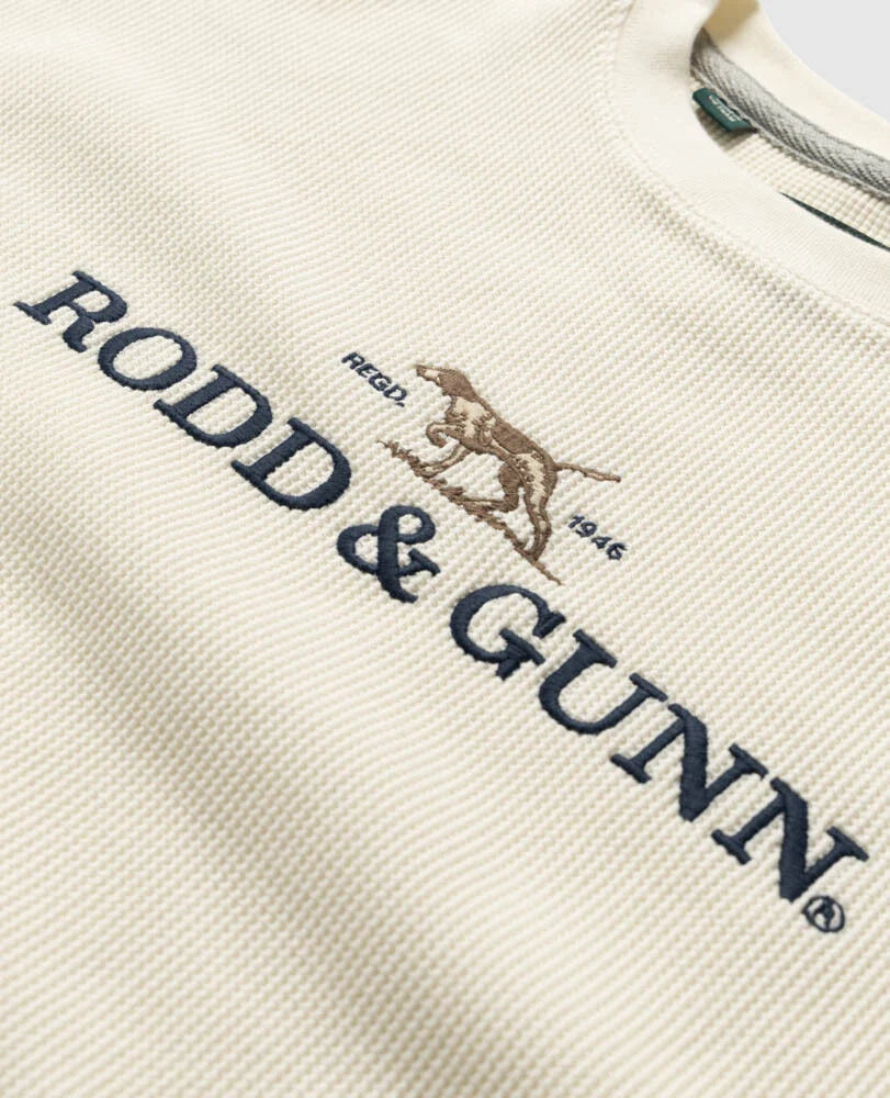Rodd & Gunn - Bromley Crewneck Jumper - Snow