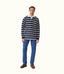 R.M.Williams - Brunswick Rugby - Stripe - Navy & Sand