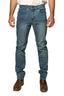 Ringers Western - Burke Mens Tapered Slim Leg Jeans- Light Blue
