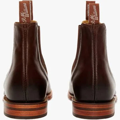 R.M.Williams - Chinchilla Boot - Burnished Leather - Bordeaux - H Fit