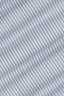 M.J. Bale - Byron Linen Blend Short - Stripe - Blue & White fabric pattern showcasing stripes in blue and white.