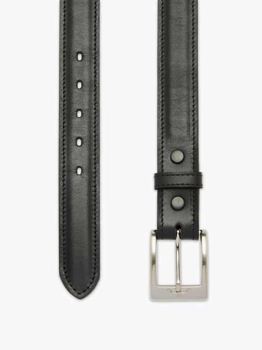 R.M.Williams - Mens Dress Belt - Black