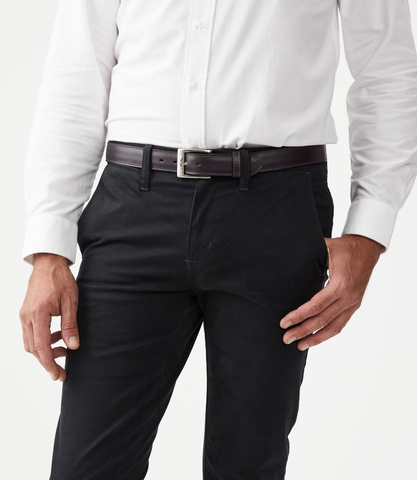 R.M.Williams - Mens Dress Belt - Black