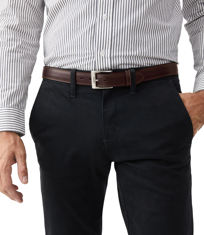 R.M.Williams - Mens Dress Belt - Chestnut