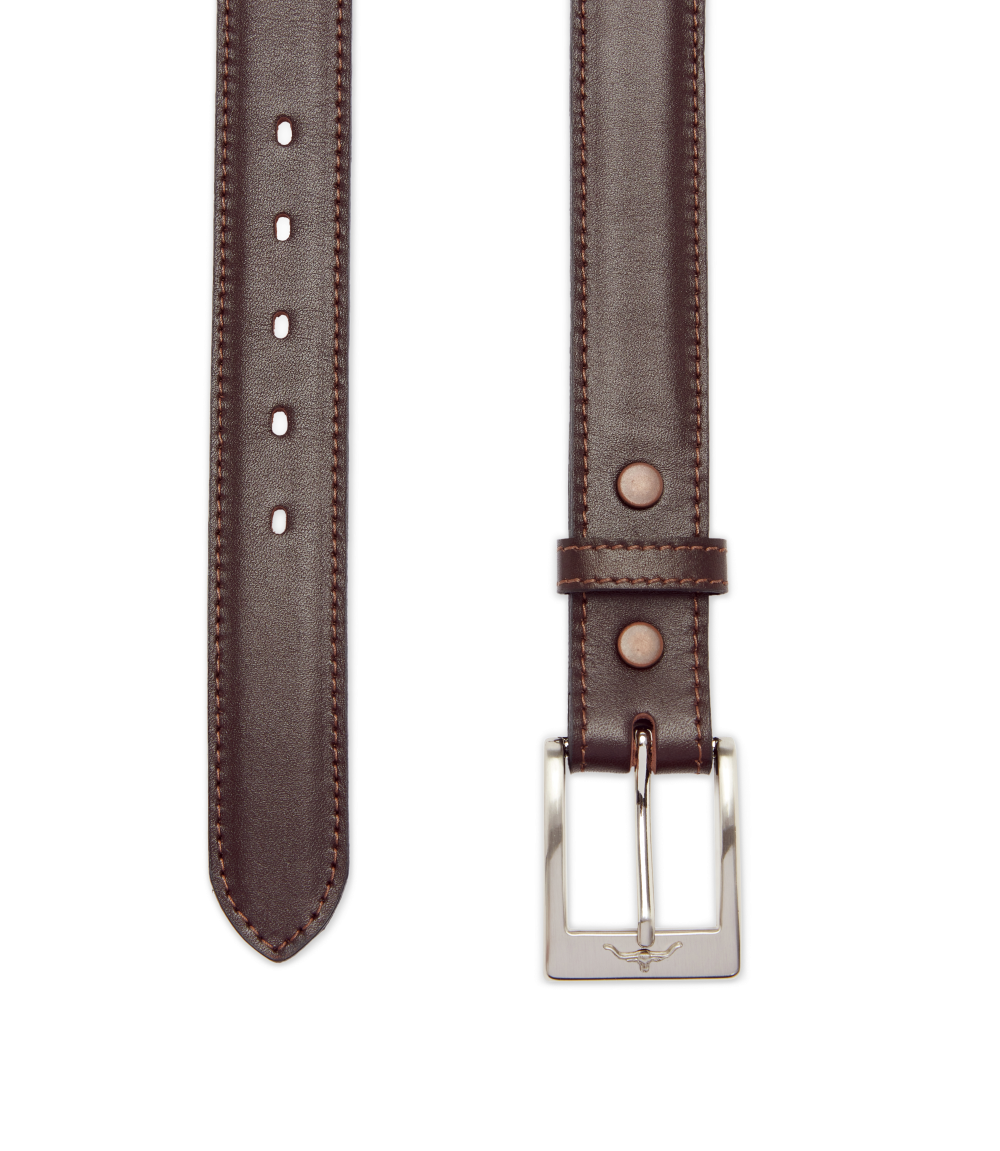 R.M.Williams - Mens Dress Belt - Chestnut