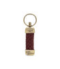 R.M.Williams - Plaited Keyring - Brass Tone Fittings - Brown