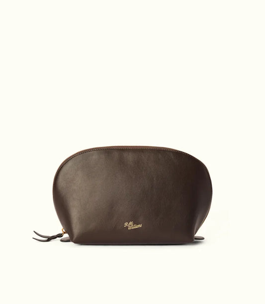R.M.Williams - Lucinda Large Cosmetic Case - Dark Chocolate