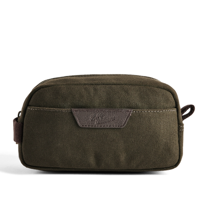 R.M.Williams - Barrenjoey Toiletry Bag - Dark Khaki